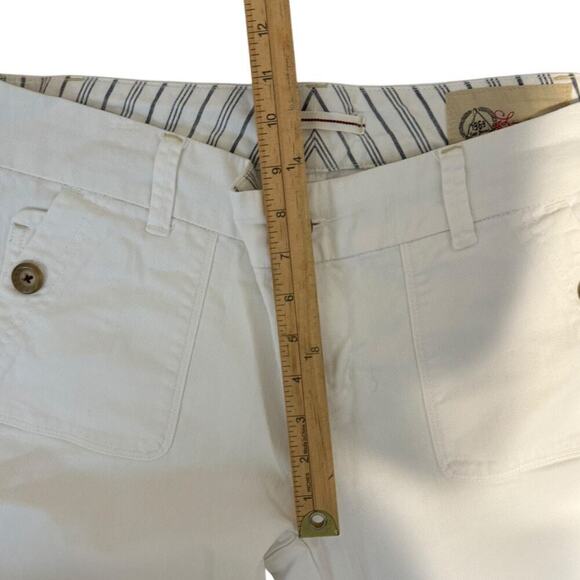 Gap Y2K White Low Rise Flared Pants Size 10 - Picture 4 of 7